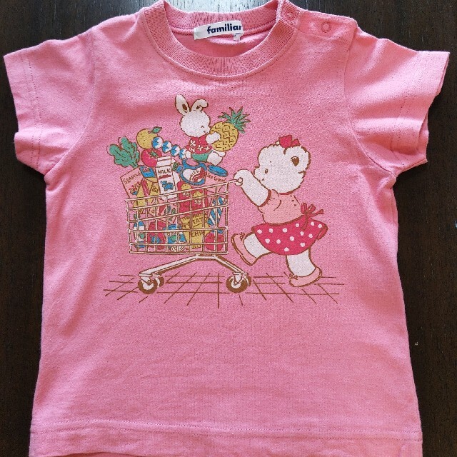 familiar(ファミリア)のfamiliar　半袖Tシャツ　90センチ キッズ/ベビー/マタニティのキッズ服女の子用(90cm~)(Tシャツ/カットソー)の商品写真