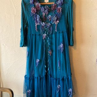 アトリエまりこニットワンピースの通販 by プーヤミーチ's shop|ラクマ