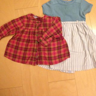 プチバトー(PETIT BATEAU)のyusa.様お取り置き商品☆(ひざ丈ワンピース)