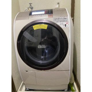 ヒタチ(日立)の日立ドラム式洗濯乾燥機BD-V9800R　洗濯11kg乾燥6kg(洗濯機)