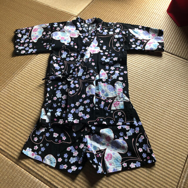 ひまわり様専用　甚平セット キッズ/ベビー/マタニティのキッズ服女の子用(90cm~)(甚平/浴衣)の商品写真