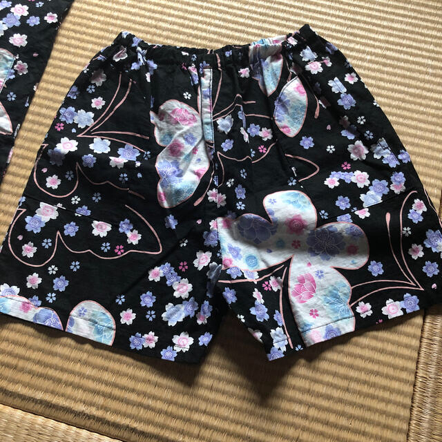 ひまわり様専用　甚平セット キッズ/ベビー/マタニティのキッズ服女の子用(90cm~)(甚平/浴衣)の商品写真