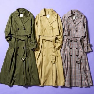 アンドクチュール(And Couture)の3wayトレンチコート(トレンチコート)