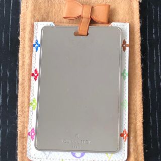 美品 ルイヴィトン モノグラムマルチカラーエテュイミロワールコンパクトミラー