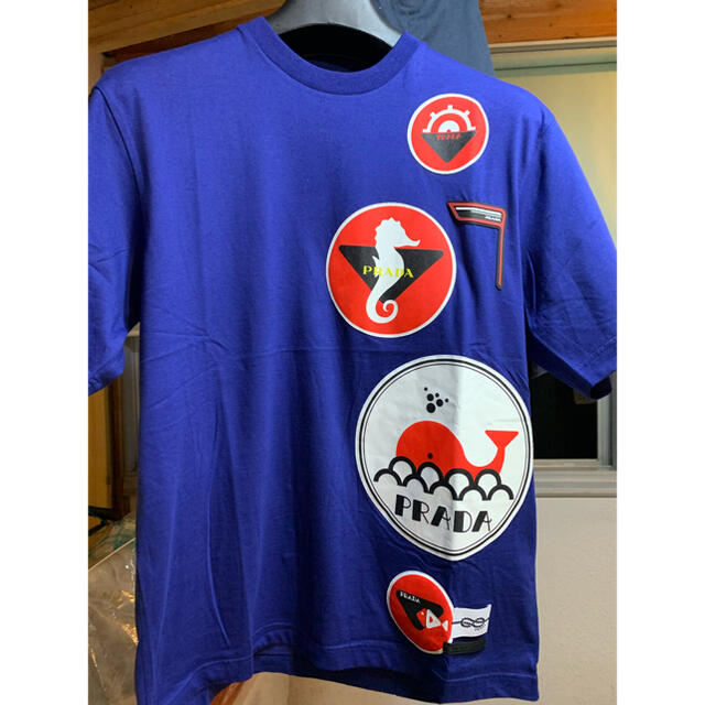 Prada プラダ　グラフィックTシャツTシャツ/カットソー(半袖/袖なし)