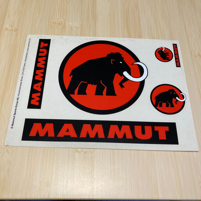 Mammut(マムート)の☆MAMMUT マムート　ステッカー メンズのファッション小物(その他)の商品写真