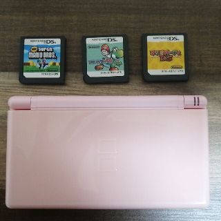 ニンテンドウ(任天堂)のゆうしん様専用　NINTENDO DS Lite　ソフト付(携帯用ゲーム機本体)