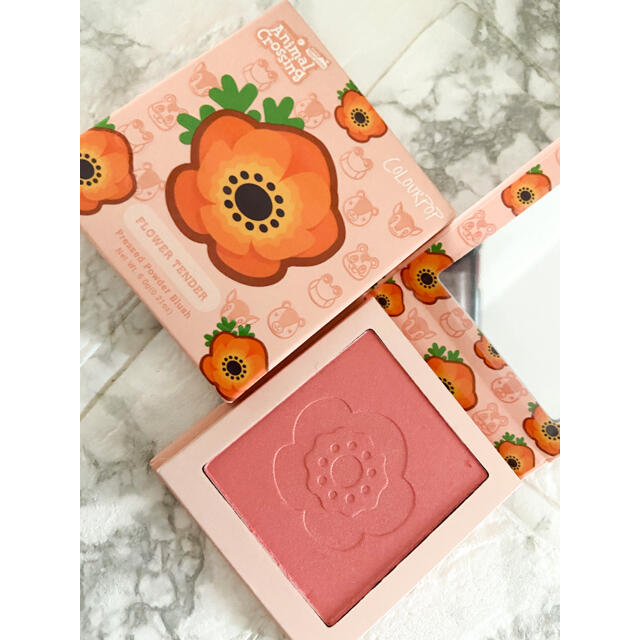 colourpop(カラーポップ)のカラーポップ×あつ森コラボチーク オレンジ コスメ/美容のベースメイク/化粧品(チーク)の商品写真