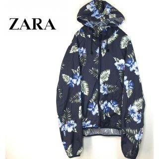 ザラ(ZARA)のZARA MAN   ナイロンジャケット　花柄(ナイロンジャケット)