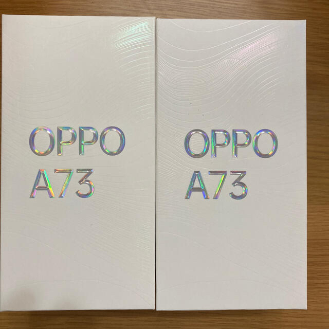 OPPO A73 4GB/64GB ネービーブルー　2台のサムネイル