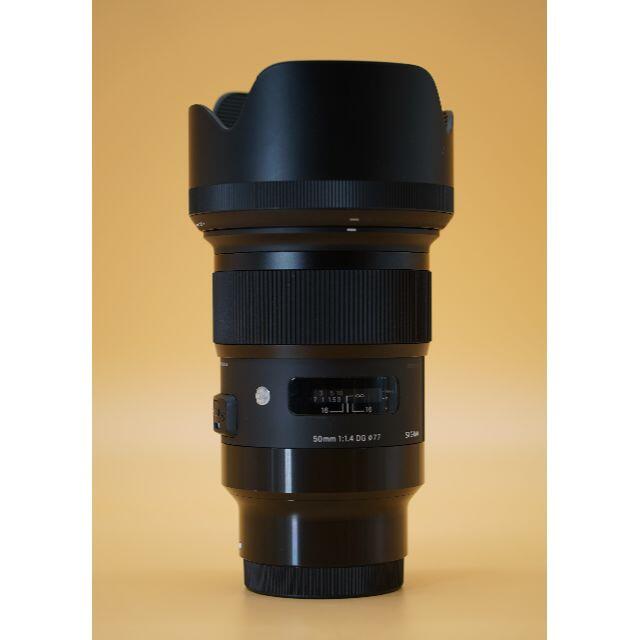 SIGMA(シグマ)のSIGMA50mmF1.4DG HSM Art FOR Sony E-mount スマホ/家電/カメラのカメラ(レンズ(単焦点))の商品写真