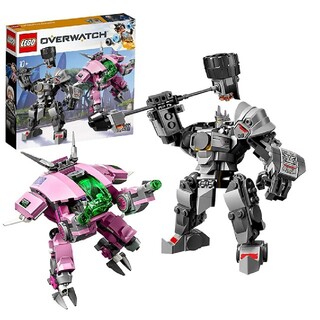 レゴ(Lego)のレゴ(LEGO) オーバーウォッチ D.Va & ラインハルト 75973(積み木/ブロック)