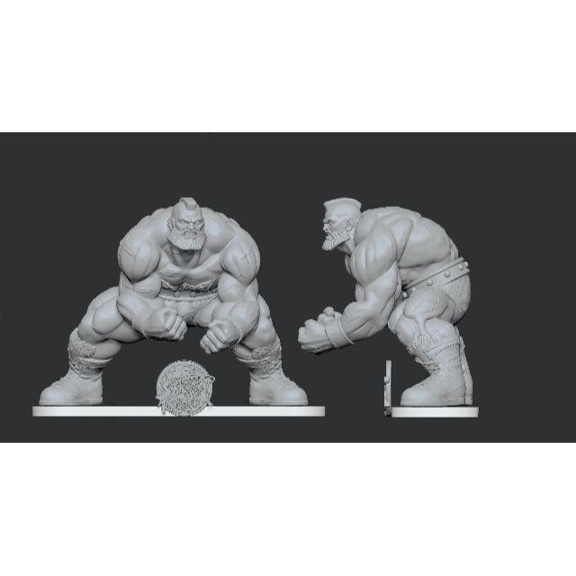 1/6 スケールストリートファイターズザンギエフ ガレキ (未組み立て未