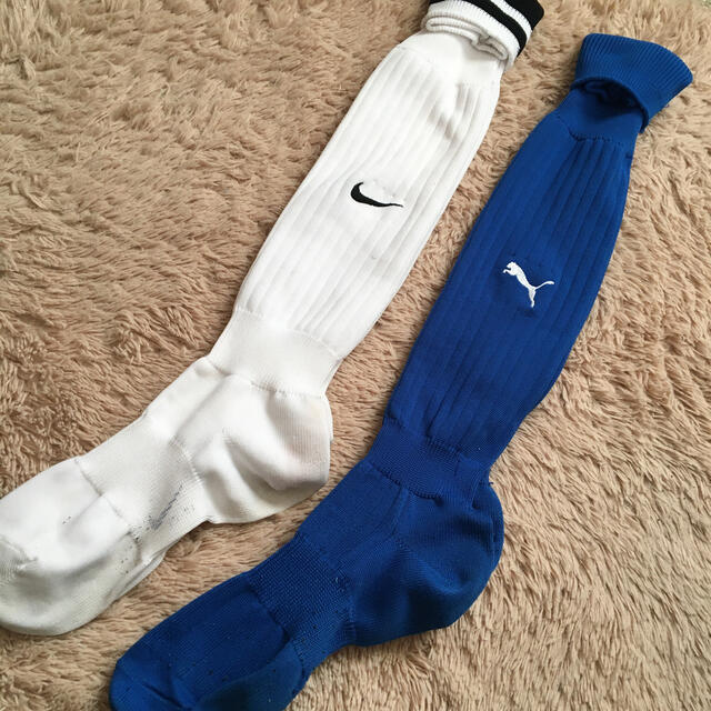 NIKE(ナイキ)のサッカー用靴下　２足 スポーツ/アウトドアのサッカー/フットサル(その他)の商品写真