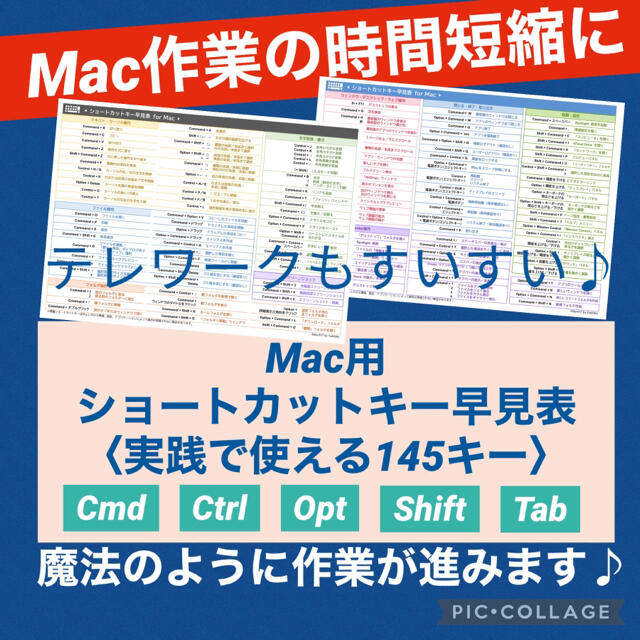 表 ショートカット キー 早見 ショートカットキーをA4用紙にまとめました！！Win10と Chrome編