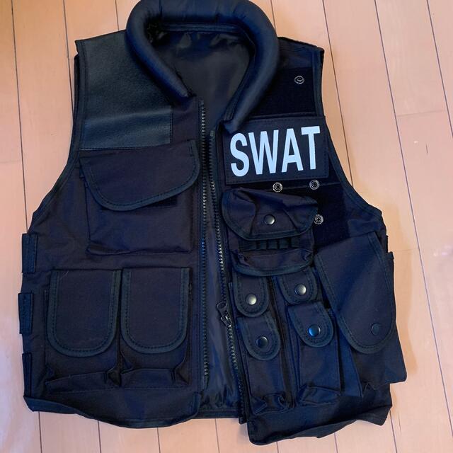 SWAT ミリタリーベスト　フリーサイズ？ エンタメ/ホビーのミリタリー(個人装備)の商品写真