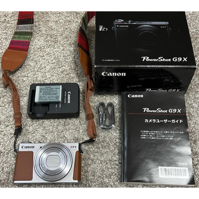 大人気機種★美品★Canon PowerShot G9 Xシルバー★おまけ付