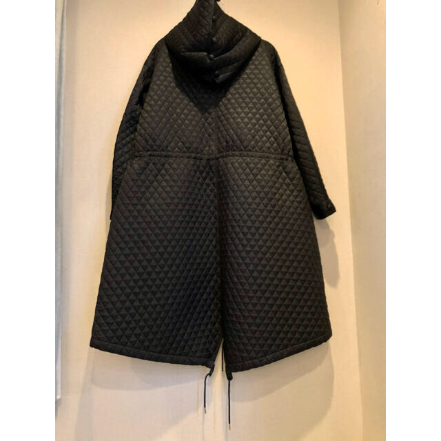 noir kei ninomiya キルティング ダッフルコート ブラック