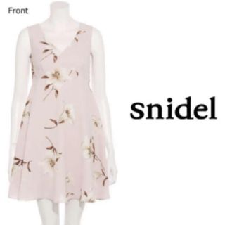 スナイデル(SNIDEL)のSnidel♡リリープリントワンピース♡(ひざ丈ワンピース)