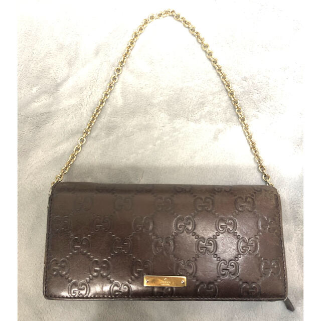 Gucci(グッチ)のグッチ　チェーンウォレット　財布　 レディースのファッション小物(財布)の商品写真