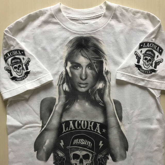 DISSIZIT(ディスイズイット)のLA COKA NOSTRA ParisHilton ディス イズ イットヒルト メンズのトップス(Tシャツ/カットソー(半袖/袖なし))の商品写真