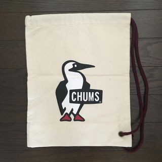 チャムス(CHUMS)のCHUMS☆巾着バック 美品(リュック/バックパック)