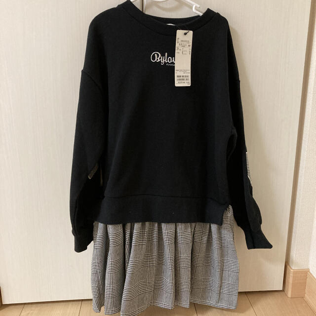 新品　by loveit ワンピース  キッズ/ベビー/マタニティのキッズ服女の子用(90cm~)(ワンピース)の商品写真