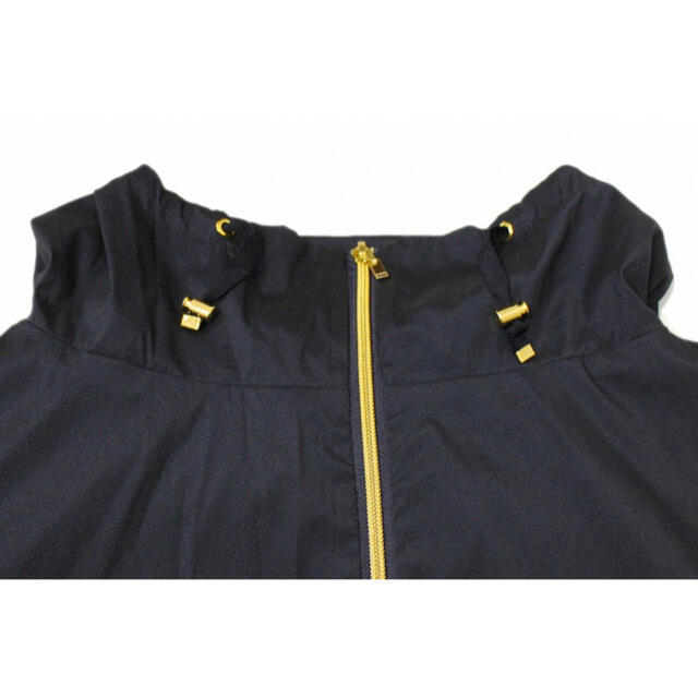 ANAYI シャンブレータフタフードジャケット ネイビー レディースのジャケット/アウター(ナイロンジャケット)の商品写真