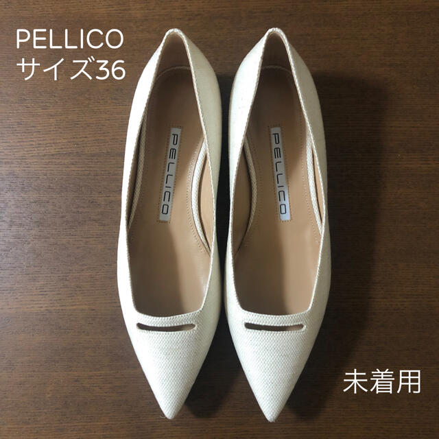 PELLICO(ペリーコ)のPELLICO｜ANELLI｜ANIMA｜パンプス｜ホワイト レディースの靴/シューズ(ハイヒール/パンプス)の商品写真