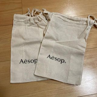 イソップ(Aesop)のN♡C様専用　イソップ　巾着袋　小　一枚(ポーチ)