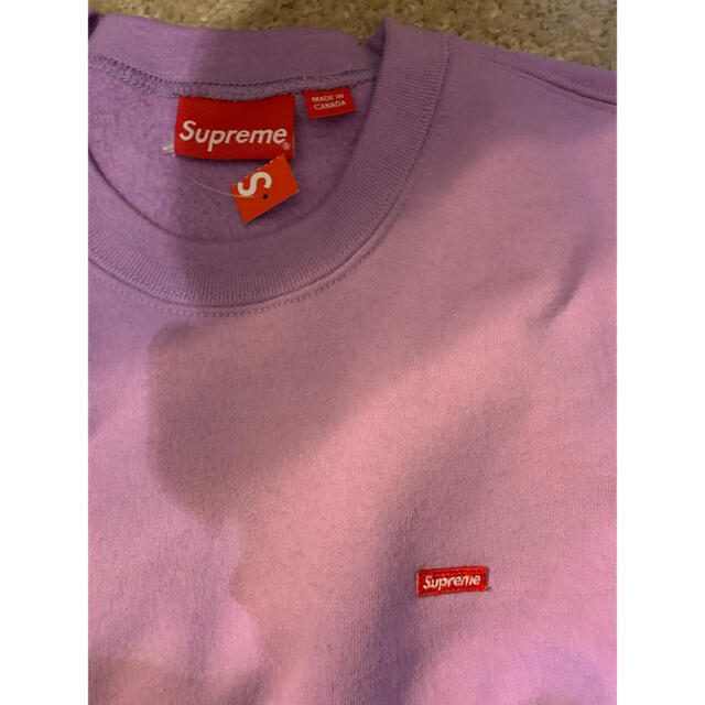 Supreme Small Box Crewneck Violet シュプリーム