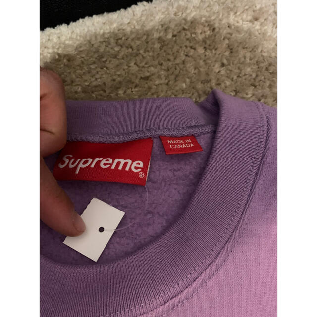 Supreme Small Box Crewneck Violet シュプリーム