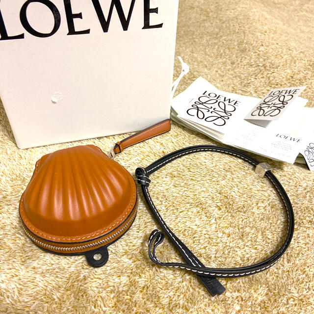 ロエベ シーシェル ショルダー ポーチ コインケース バッグ 素晴らしい