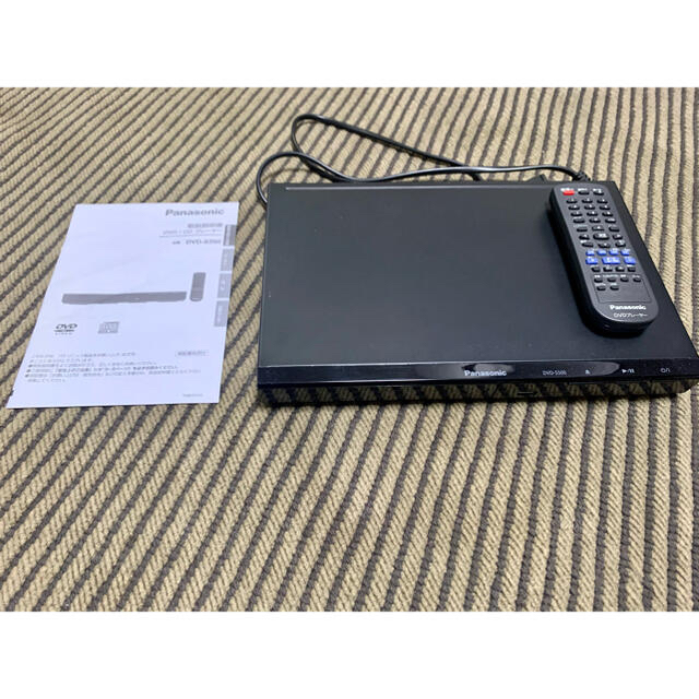 Panasonic(パナソニック)のコード追加【Panasonic】DVDプレーヤー スマホ/家電/カメラのテレビ/映像機器(DVDプレーヤー)の商品写真