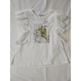 ザラ(ZARA)のZARA Ｔシャツ 白(Tシャツ(半袖/袖なし))