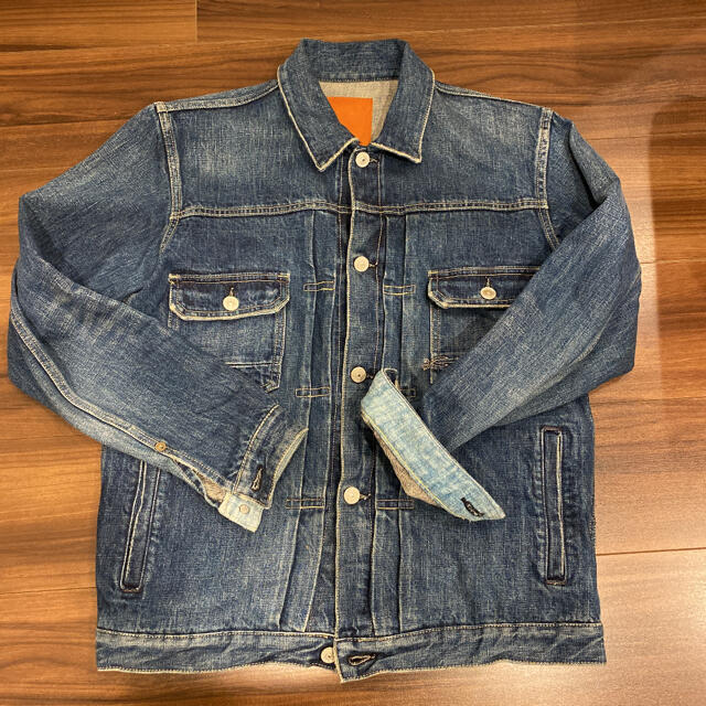 DENHAM(デンハム)のDENHAM × FULL COUNT T BACK BORO DENIM JK メンズのジャケット/アウター(Gジャン/デニムジャケット)の商品写真