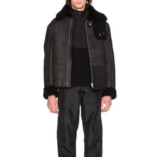 アディダス(adidas)のyeezy season 3 shearling jacket(レザージャケット)