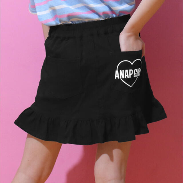 ANAP(アナップ)のアナップガール　スカパン キッズ/ベビー/マタニティのキッズ服女の子用(90cm~)(スカート)の商品写真