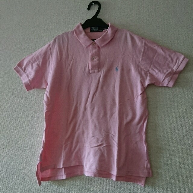 POLO RALPH LAUREN(ポロラルフローレン)のラルフローレン/半袖ポロシャツ ピンク Ｌ ナイガイ メンズのトップス(ポロシャツ)の商品写真