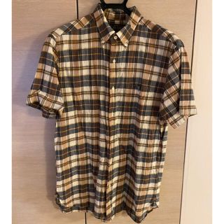 ビームス(BEAMS)のビームス＋　半袖マドラスシャツ(BROWN)(シャツ)