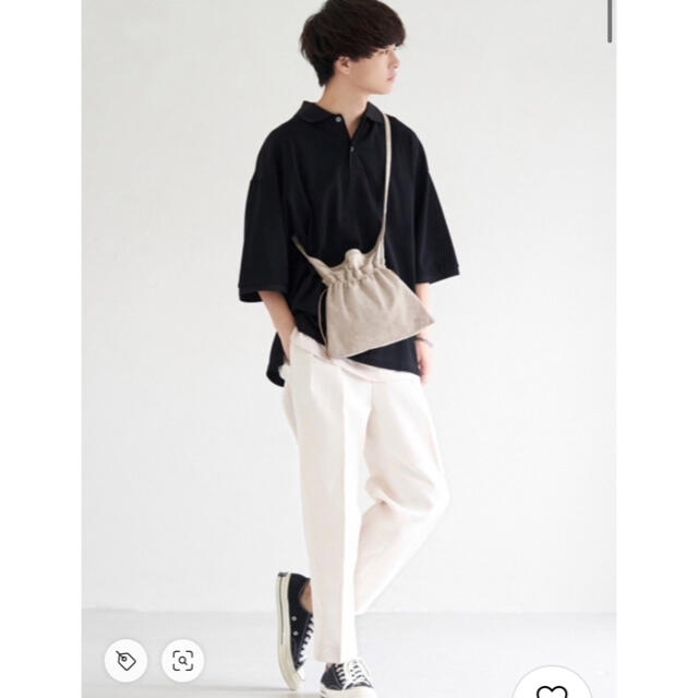 lidnm リドム DRAPE CHINO SLACKS S