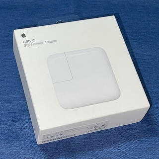 アップル(Apple)の新品！Apple 30W USB-C Power Adapter A1882(PC周辺機器)