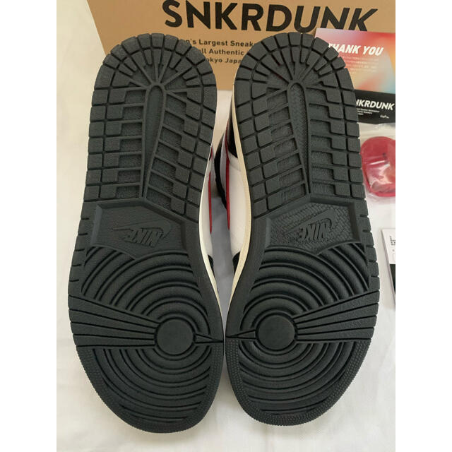 NIKE(ナイキ)のNIKE AIR JORDAN 1 ジムレッド　サイズ28cm 美品 メンズの靴/シューズ(スニーカー)の商品写真