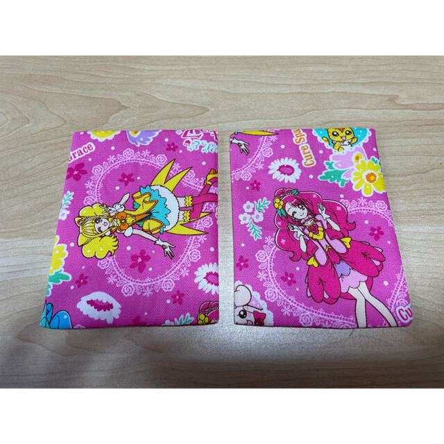 BANDAI(バンダイ)のポケットティッシュカバー＊プリキュア ハンドメイドのキッズ/ベビー(外出用品)の商品写真