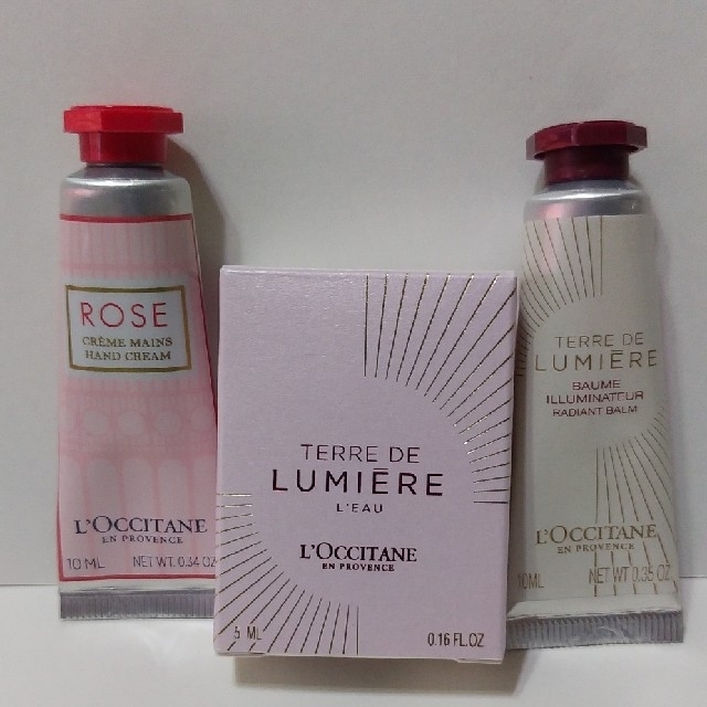 L'OCCITANE(ロクシタン)のL'OCCITANEテールドルミエールオードトワレとハンドクリーム コスメ/美容の香水(香水(女性用))の商品写真