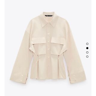 ザラ(ZARA)のZARA ザラ　シャツ ブラウス　ポケットシャツ　ポケット(シャツ/ブラウス(長袖/七分))