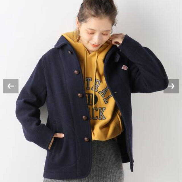 DANTON(ダントン)のDANTON WOOL MOSSER SHORT COAT レディースのジャケット/アウター(ピーコート)の商品写真