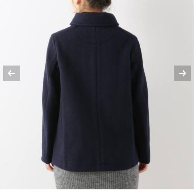 DANTON(ダントン)のDANTON WOOL MOSSER SHORT COAT レディースのジャケット/アウター(ピーコート)の商品写真