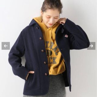 ダントン(DANTON)のDANTON WOOL MOSSER SHORT COAT(ピーコート)