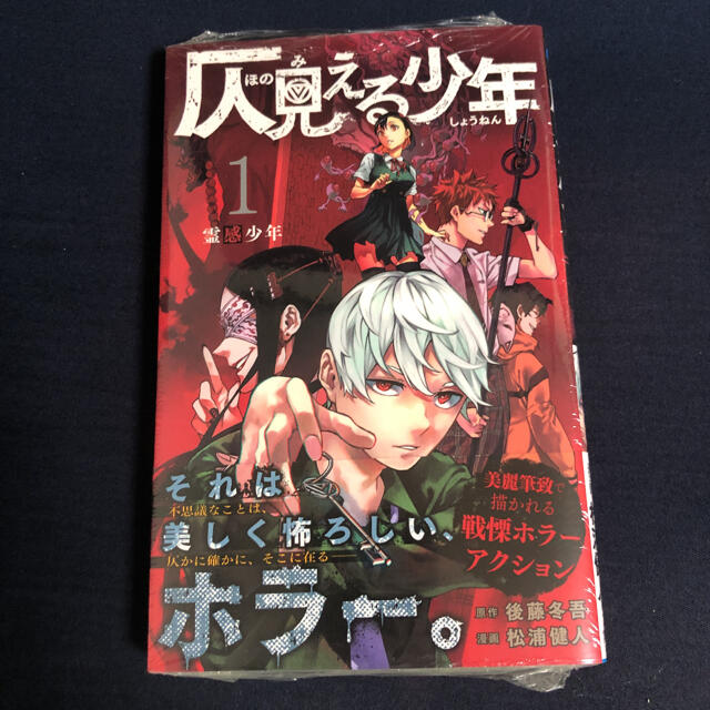 集英社(シュウエイシャ)の仄見える少年 1巻 初版 シュリンク付き エンタメ/ホビーの漫画(少年漫画)の商品写真